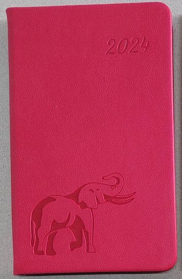 Kalendarz książkowy 2024 Artsezon tafelek Różowy Artsezon