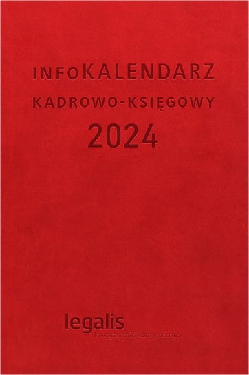 Kalendarz książkowy 2024 dzienny A5 C.H. Beck Dla Kadrowych I Księgowych Z Sektora Prywatnego I Publicznego! C.H. Beck
