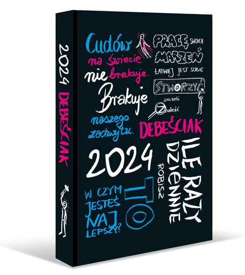 Kalendarz książkowy 2024 dzienny A5 Eurograf Debeściak Eurograf