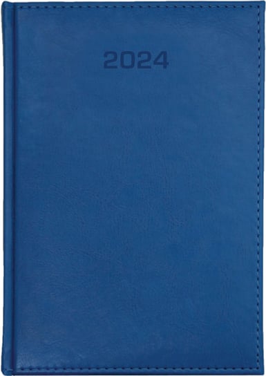 Kalendarz książkowy 2024 dzienny B5 Dazar Jasnoniebieski Dazar
