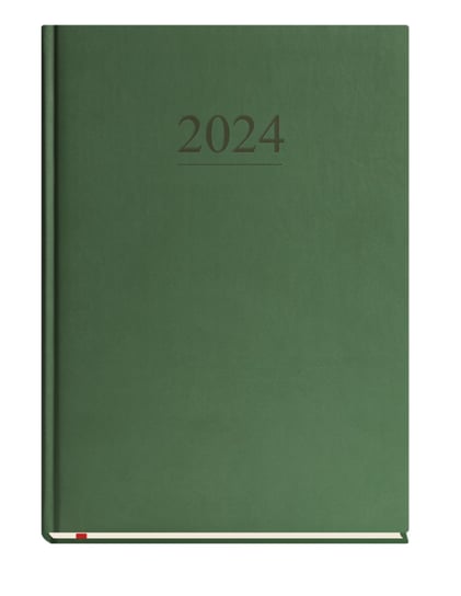 Kalendarz książkowy 2024 tygodniowy A4 Michalczyk i Prokop uniwersalny ciemno zielony MICHALCZYK i PROKOP