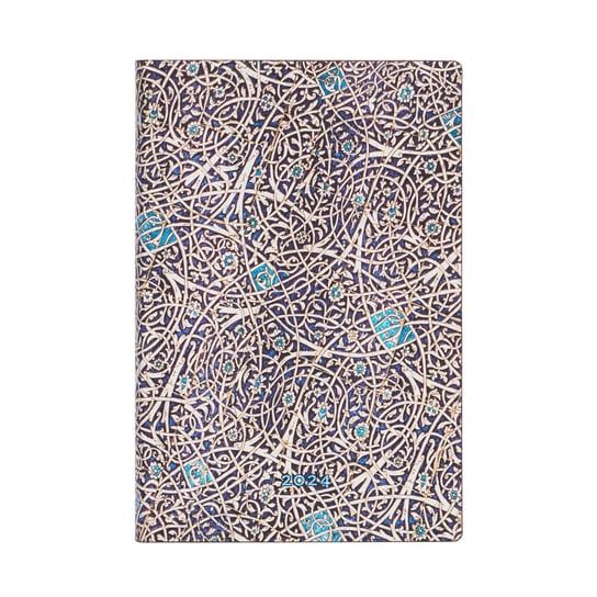 Kalendarz książkowy 2024 tygodniowy A4 Paperblanks Granada Turquoise Mini HOR Flexi Paperblanks