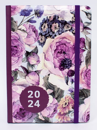 Kalendarz książkowy 2024 tygodniowy A5 Artsezon lakier kwiatki Artsezon