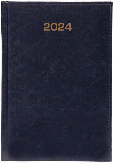 Kalendarz książkowy 2024 tygodniowy A5 Dazar granat Dazar