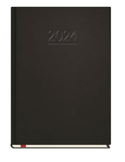 Kalendarz książkowy 2024 tygodniowy A5 Michalczyk i Prokop popularny czarny MICHALCZYK i PROKOP