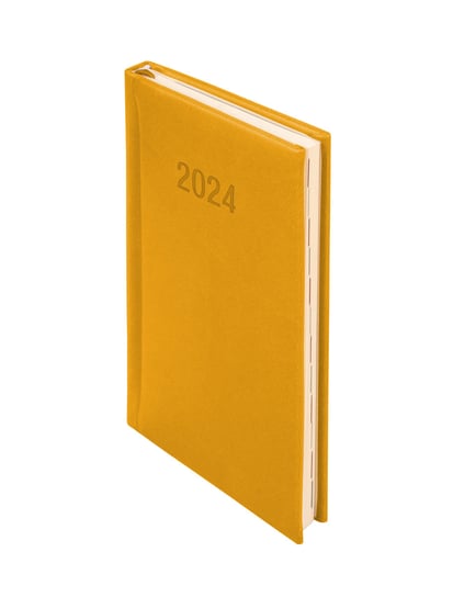 Kalendarz książkowy 2024 tygodniowy A6 Antra Vivella pomarańczowy Antra
