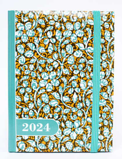 Kalendarz książkowy 2024 tygodniowy A6 Artsezon kwiatki Artsezon