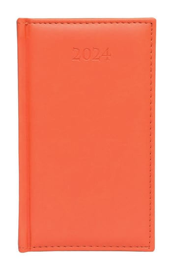 Kalendarz książkowy 2024 tygodniowy A6 Artsezon vivella pomarańczowy Artsezon