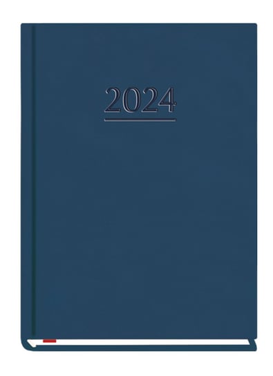 Kalendarz książkowy 2024 tygodniowy A6 Michalczyk i Prokop ola niebieski MICHALCZYK i PROKOP