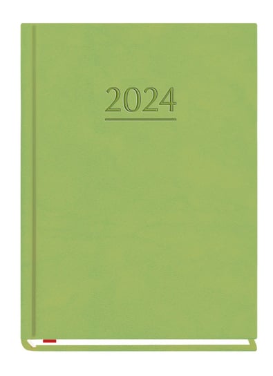 Kalendarz książkowy 2024 tygodniowy A6 Michalczyk i Prokop ola zieleń MICHALCZYK i PROKOP