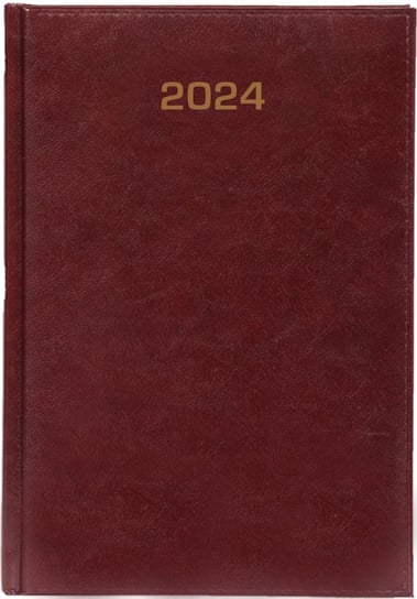 Kalendarz książkowy 2024 tygodniowy B5 Dazar Bordo Dazar