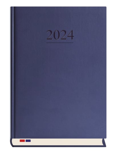 Kalendarz książkowy 2024 tygodniowy B5 Michalczyk i Prokop klasyczny granat MICHALCZYK i PROKOP