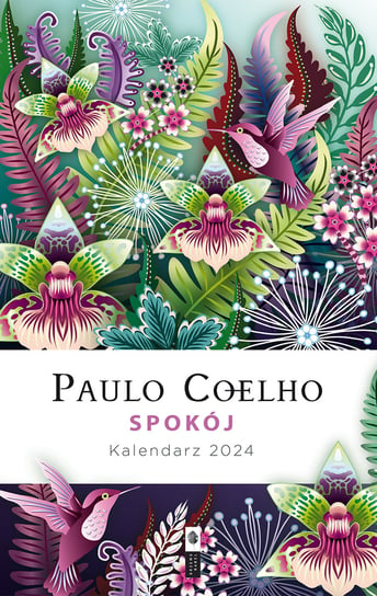 Kalendarz książkowy 2024 tygodniowy Drzewo Babel Paulo Coelho Spokój Drzewo Babel