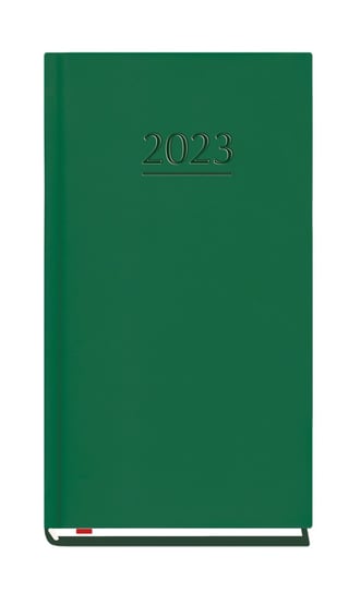 Kalendarz książkowy 2024 tygodniowy Michalczyk i Prokop kieszonkowy ciemno zielony MICHALCZYK i PROKOP