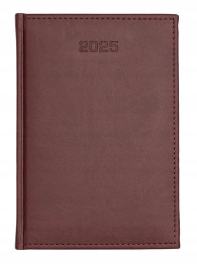 Kalendarz książkowy 2025 terminarz dzienny B5 Vivella bordowy Inna marka