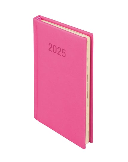 Kalendarz książkowy 2025 tygodniowy A6 różowy Paperdot Paperdot