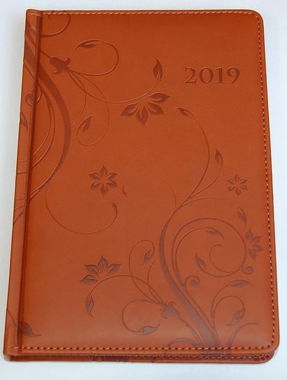 Kalendarz książkowy, A5, Vivella, brązowy 