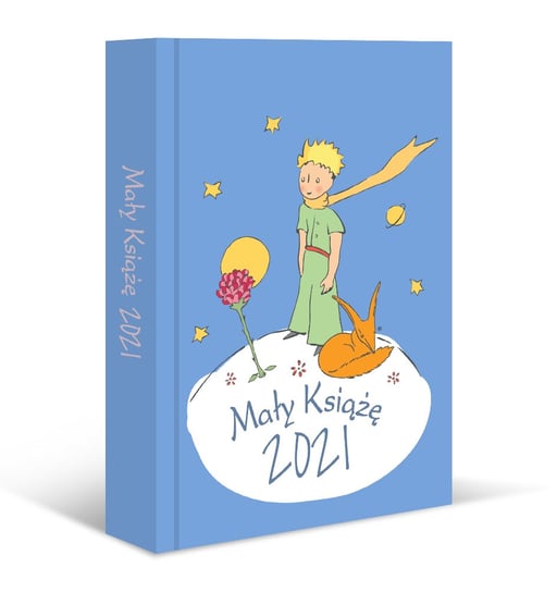 Kalendarz książkowy, kieszonkowy 2021, Mały Książę Eurograf BIS