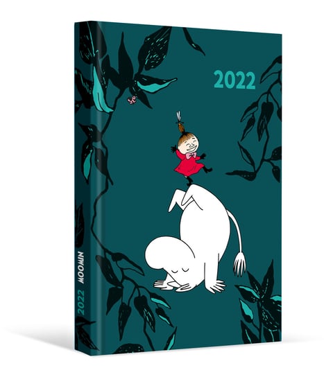 Kalendarz książkowy Muminki - Mała Mi 2022 Eurograf BIS