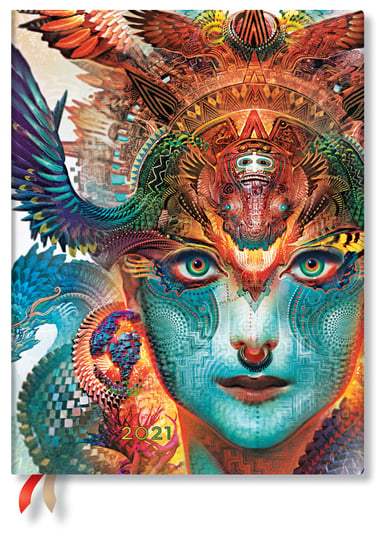 Kalendarz książkowy Paperblanks 2021, Dharma Dragon Ultra VER Paperblanks