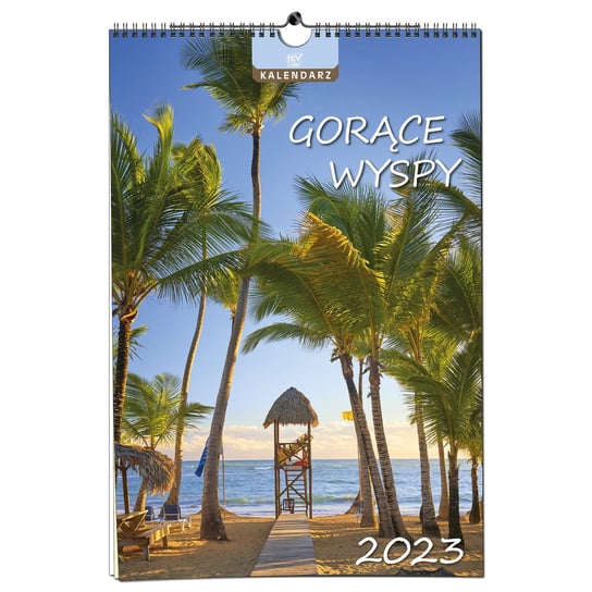 Kalendarz miesięczny, 2023, B3, Gorące wyspy EV-CORP