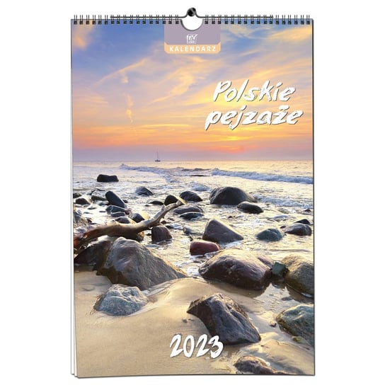 Kalendarz miesięczny, 2023, B3, Polskie pejzaże, Ścienny EV-CORP