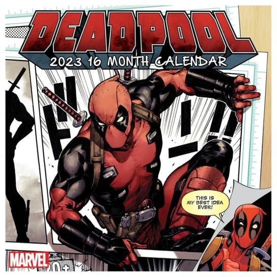 Kalendarz miesięczny, 2023, Deadpool Pyramid International