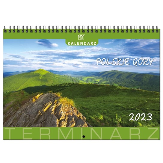 Kalendarz miesięczny, 2023, Polskie góry, Ścienny EV-CORP
