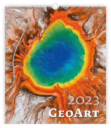 Kalendarz miesięczny, 2023, Ścienny, Geographic Art, 45x52 cm Helma 365