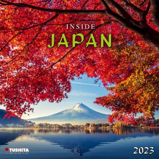 Kalendarz Miesięczny, 2023, Ścienny, Japonia TUSHITA Verlags