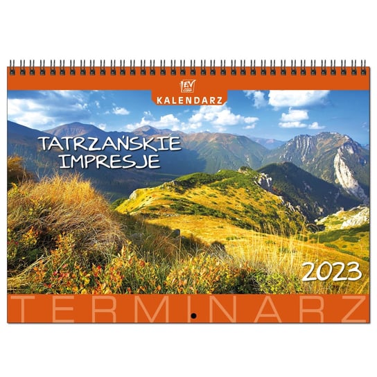 Kalendarz miesięczny, 2023, Tatrzańskie impresje, Ścienny EV-CORP