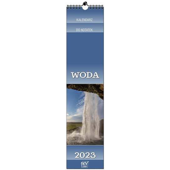 Kalendarz miesięczny, 2023, Woda, Ścienny EV-CORP