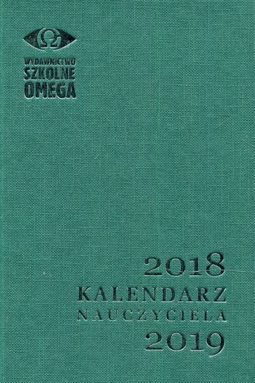 Kalendarz nauczyciela 2018/2019, zielony Omega