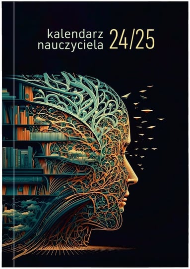 Kalendarz nauczyciela, 24/25, A5, tygodniowy, PCV bezbarwny MODERN WOKÓŁ NAS