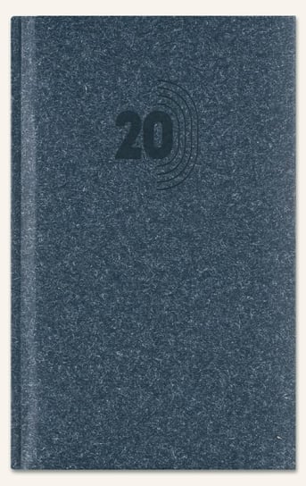 Kalendarz notesowy 2020, A6, Classic, granatowy eco Telegraph