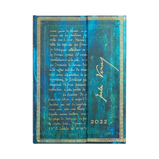 Kalendarz Paperblanks 2022 Verne, Twenty Thousand Leagues Midi Tygodniowy Hartley&Marks Publishers Ltd