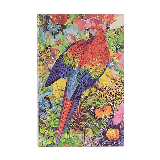 Kalendarz, Paperblanks, 2024/2025, Tropical Garden Maxi, Tygodniowy Flexi Paperblanks