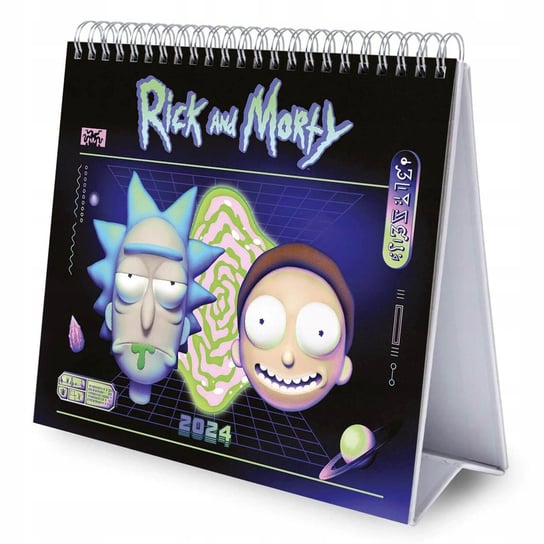 Kalendarz planer biurkowy 2024 miesięczny B5 Nice Stuff Rick i Morty Nice Stuff