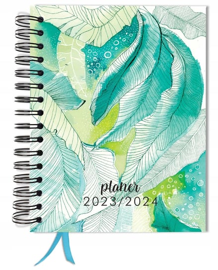 Kalendarz planer książkowy 2023/2024 dzienny B5 TaDaPlanner zielony TADAPLANNER