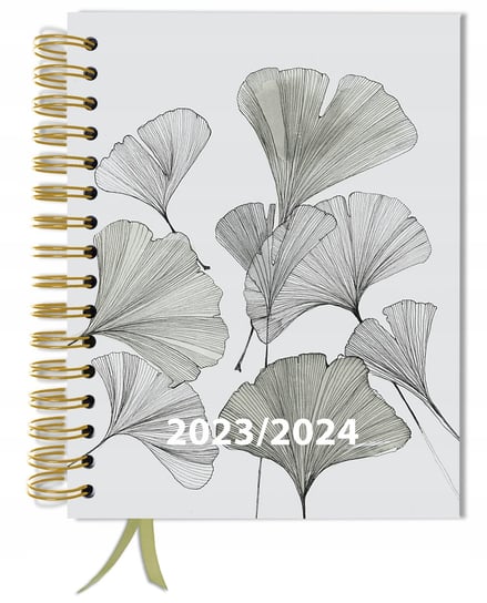 Kalendarz planer książkowy 2023/2024 dzienny B5 TaDaPlanner złoty TADAPLANNER