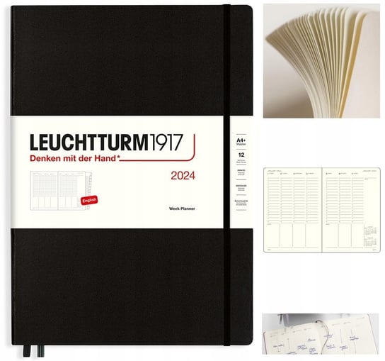 Kalendarz planer książkowy 2024 tygodniowy A4 Leuchtturm1917 Leuchtturm