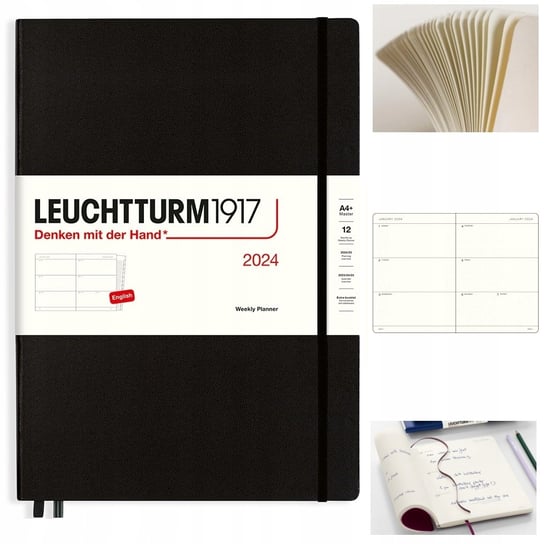 Kalendarz planer książkowy 2024 tygodniowy A4 Leuchtturm1917 Leuchtturm