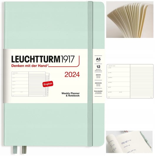 Kalendarz planer książkowy 2024 tygodniowy A5 Leuchtturm1917 Leuchtturm