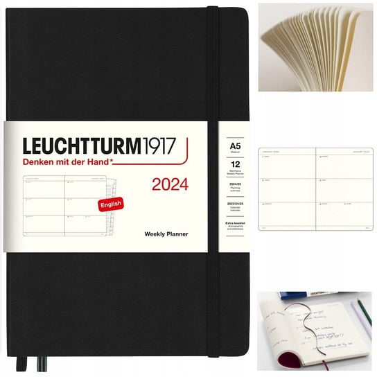 Kalendarz planer książkowy 2024 tygodniowy A5 Leuchtturm1917 Leuchtturm