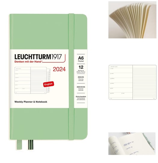 Kalendarz planer książkowy 2024 tygodniowy A6 Leuchtturm1917 Leuchtturm