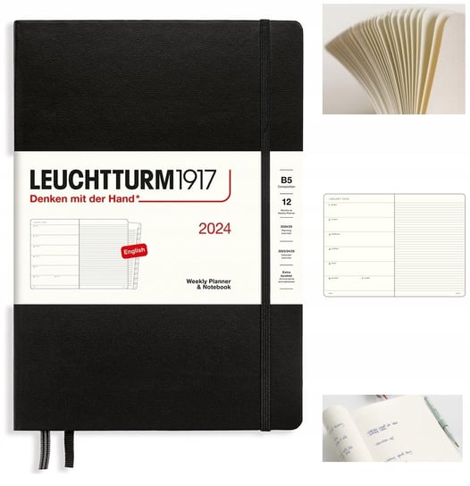 Kalendarz planer książkowy 2024 tygodniowy B5 Leuchtturm1917 Leuchtturm