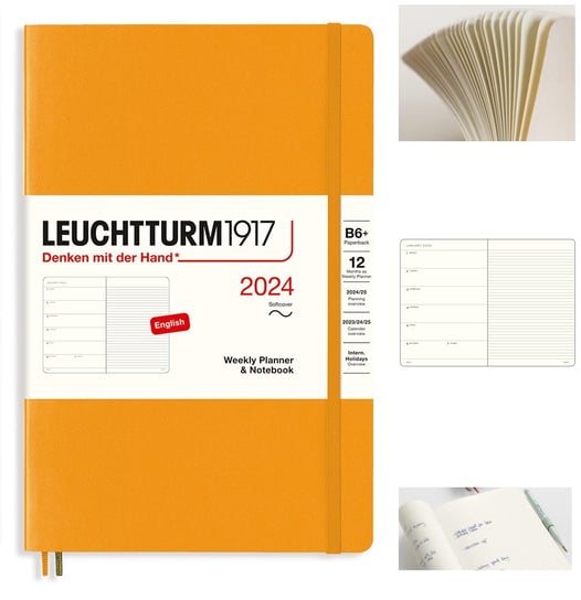 Kalendarz planer książkowy 2024 tygodniowy B6 Leuchtturm1917 Leuchtturm