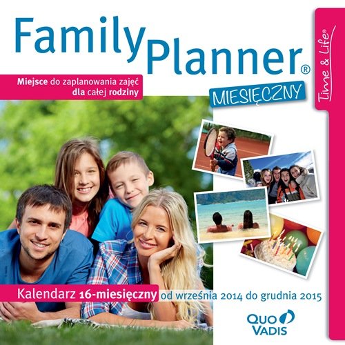 Kalendarz ścienny 2014/2015, Family Planner Quo Vadis Polonia Sp. z o.o.