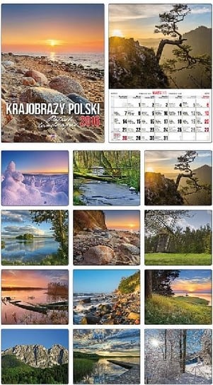 Kalendarz ścienny 2016,  Krajobrazy Polski avanti