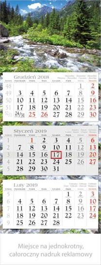 Kalendarz ścienny 2019, Góry Codex